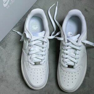 Men's Nike Air Force 1 Low "Triple White" Sneakers - New With Original Box